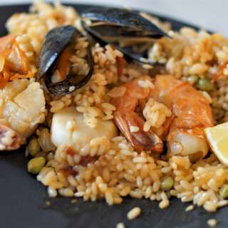 Authentic Spanish Wood-Fired Seafood Paella