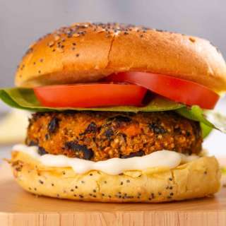Black Bean Quinoa Burgers