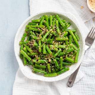 Stir Fry Green Beans with Coconut (Beans Poriyal)
