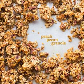 Peach Pecan Granola