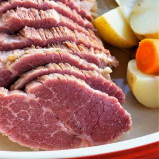 Homemade Corned Beef Brisket from Scratch