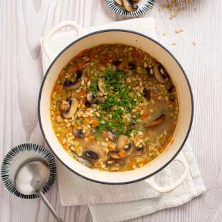 Mushroom Barley Soup