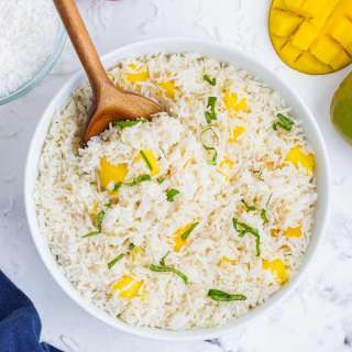 Mango Coconut Rice Recipe