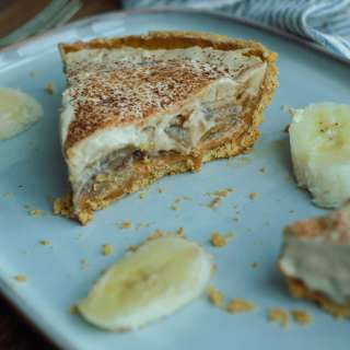 Banoffee Pie with Caramelized Bananas and Kalua Whipped Cream
