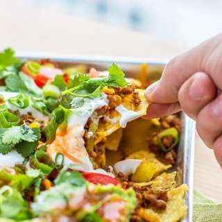 Vegan Nachos Supreme