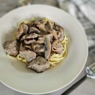Tenderloin Tip Beef Stroganoff