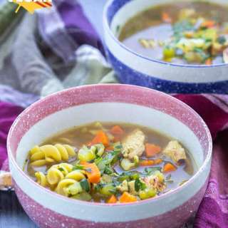 Vegan Chicken Noodle Soup