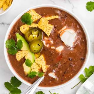 Slow Cooker Black Bean Soup