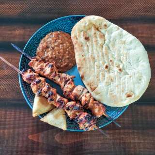 Grilled Chicken Tikka Skewers
