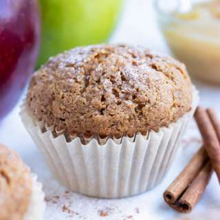Healthy Applesauce Muffins