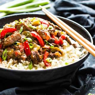 Whole 30 & Paleo Slow Cooker Beef Teriyaki