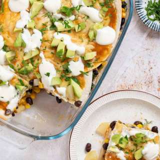 Vegetarian Enchilada Casserole