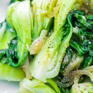 Bok Choy in Garlic Sauce (Vegan & Gluten-Free)