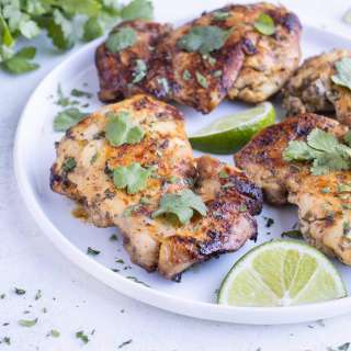 Cilantro Lime Chicken Thighs Recipe
