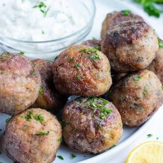 Greek Turkey Meatballs Recipe