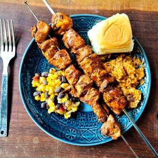 Peruvian Anticuchos de Pollo: Peruvian Chicken Skewers