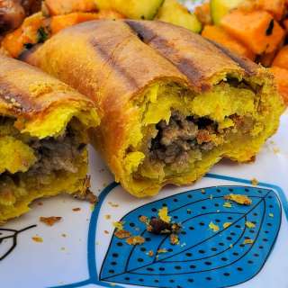 Grilled Jamaican Beef Patties