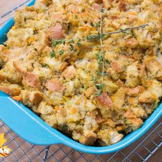 Easy, Basic Vegan Stuffing