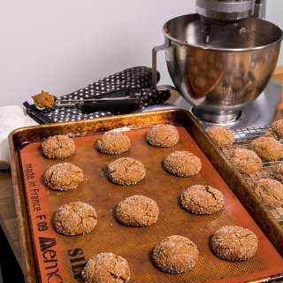 Vegan Ginger Molasses Cookies