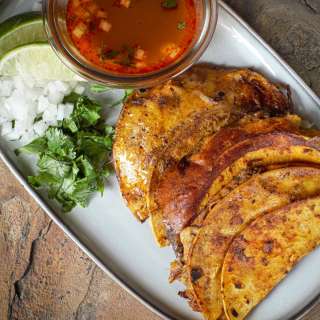 Brisket Quesabirria Tacos