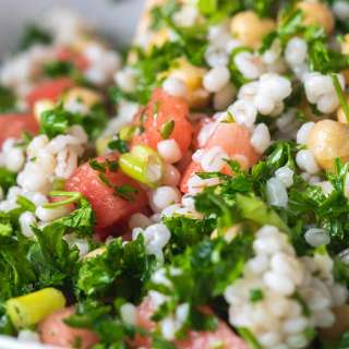 Watermelon Lemon-Parsley Grain Salad