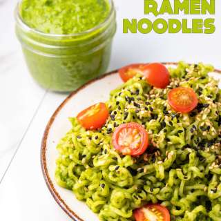 Green Ramen Noodle