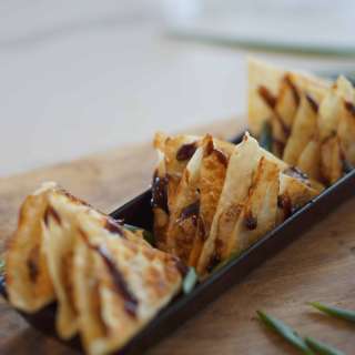 Ahi Tuna Wonton Tacos