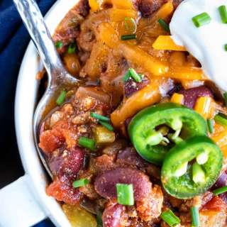 Instant Pot Turkey Chili Recipe