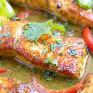 Salmon Curry in Coconut Milk