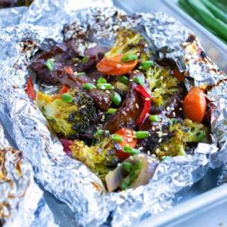 Beef Teriyaki Foil Packets
