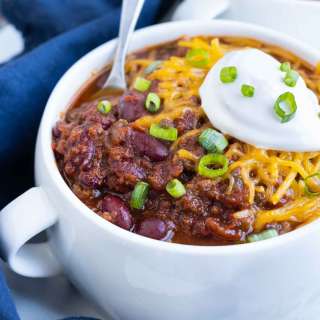 Instant Pot Beef Chili Recipe