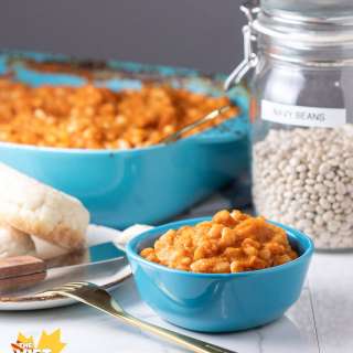 Vegan Baked Beans (with sneaky veggies)