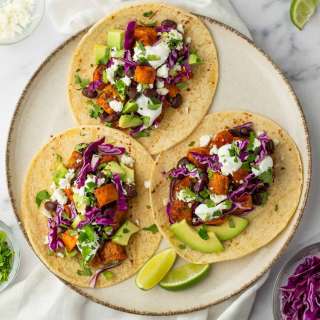 Sweet Potato Black Bean Tacos