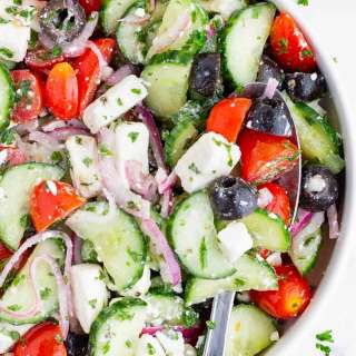 Greek Cucumber Salad