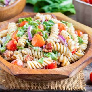 BLT Pasta Salad Recipe