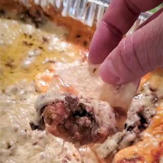 Smoked Layered Taco Dip