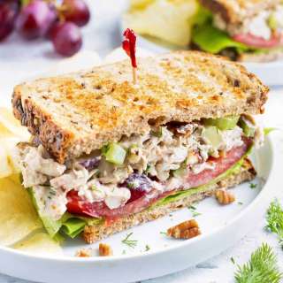 Chicken Salad with Grapes
