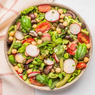 Vegan Niçoise Salad (+ Champagne Vinaigrette)