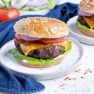 Air Fryer Hamburgers Recipe
