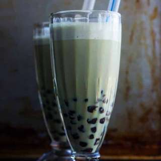 Vegan Green Tea Bubble Tea