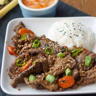 Grilled Korean Beef Bulgogi