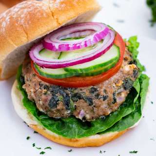 Greek Turkey Burgers