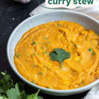 Instant Pot Red Curry Potato & Lentil Stew