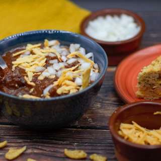 Texas Red Chili with Smoked Chuck Roast
