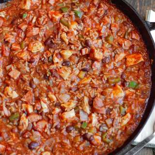 Chicken and Smoked Sausage Jambalaya