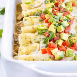 Easy Enchiladas Verdes Recipe