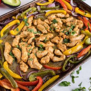Sheet Pan Chicken Fajitas Recipe