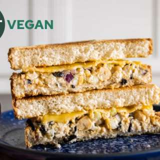 Vegan Chickpea Tuna Melt