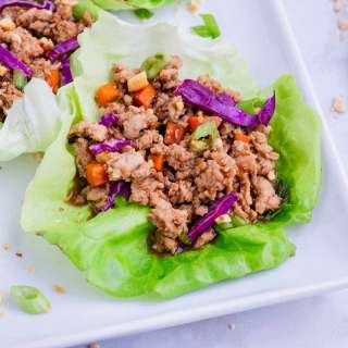 Thai Chicken Lettuce Wraps