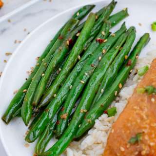 Chinese Green Beans with Garlic